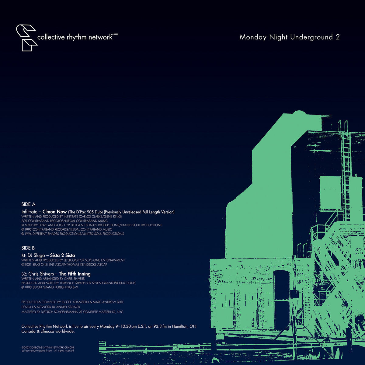 C.R.N. (Infiltrate, DJ Slugo, Chris Shivers) – Monday Night Underground 2