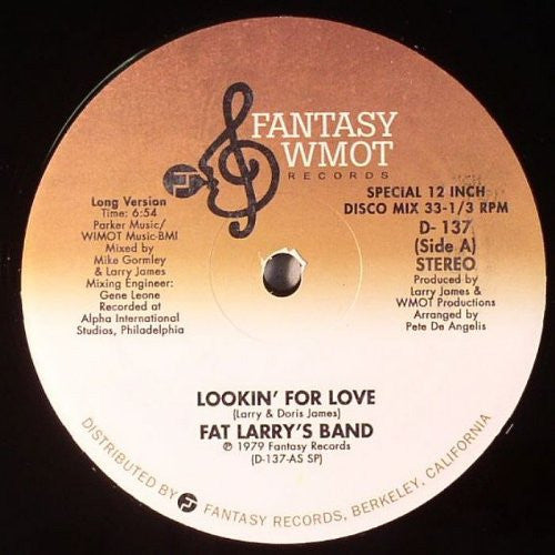 Fat Larry's Band Lookin' for Love
