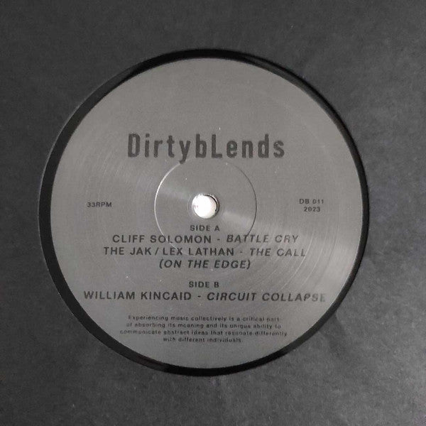 Cliff Solomon, The Jak, Lex Lathan, William Kincaid – Battle Cry / The Call (On The Edge) / Circuit Collapse