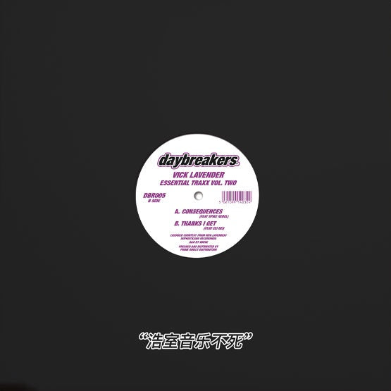 Vick Lavender - Essential Traxx vol. 2【近日入荷予定】