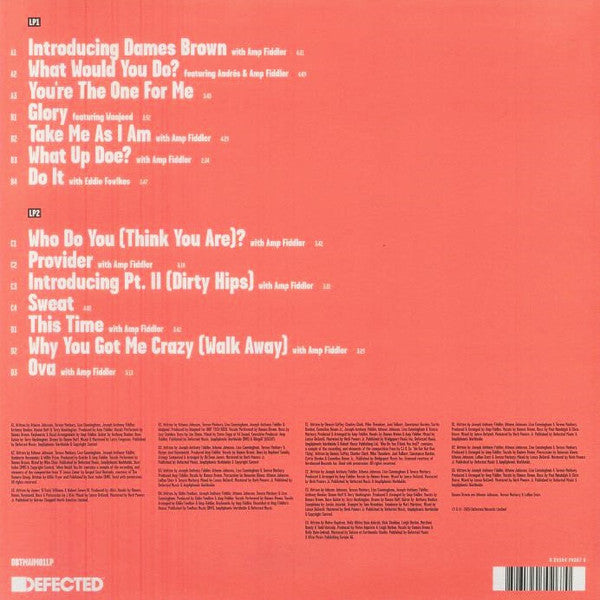 Dames Brown - Take Me As I Am (Presented By Amp Fiddler)【近日入荷予定】