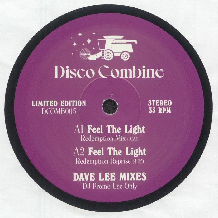 Disco Combine - Feel The Light / Further Tales Of Ladybug (Dave Lee Mixes)【近日入荷予定】