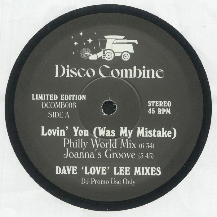 Disco Combine - Lovin' You (Was My Mistake) / How I Love New York (Dave 'Love' Lee Mixes)