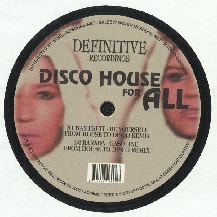 From House To Disco – Disco House For All EP (Blunted Summies,Wax Fruit, Las Americas, Barada)