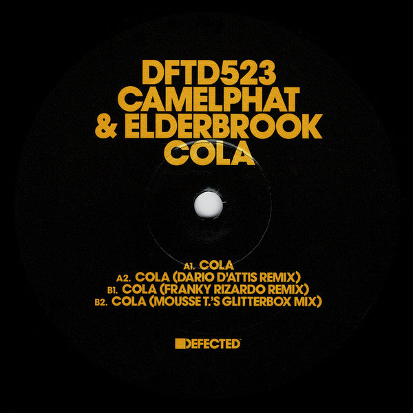 Camelphat & Elderbrook – Cola