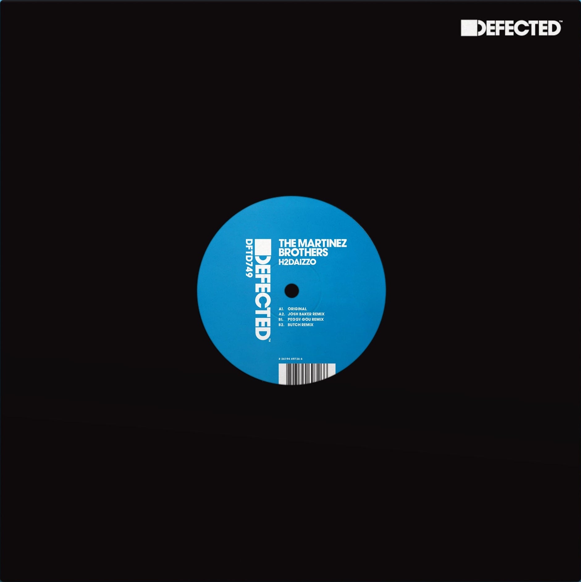 The Martinez Brothers - H2DAIZZO (Incl. Josh Baker / Peggy Gou / Butch Remixes)