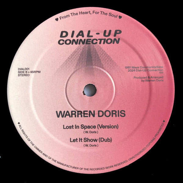 Warren Doris – Lost In Space / Let It Show