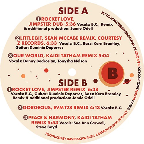 Detroit Rising – Rocket Love (Remixes)