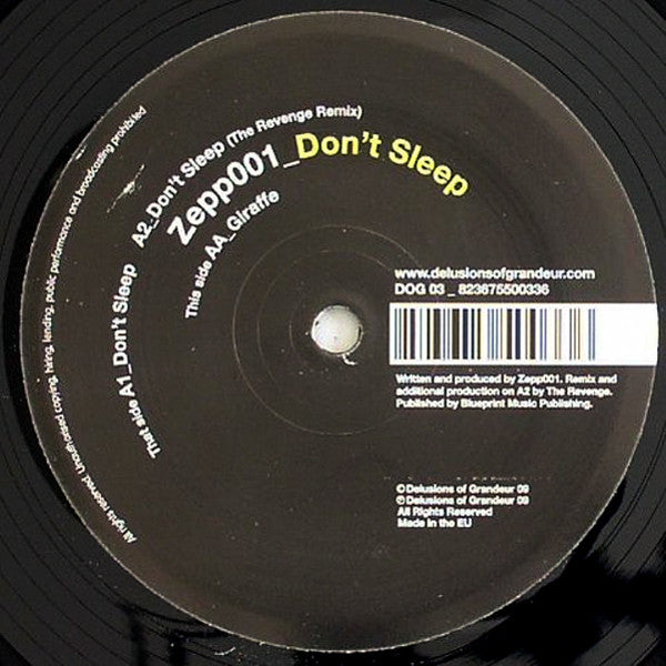 Zepp001 – Don't Sleep