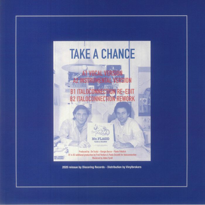 Mr. Flagio – Take A Chance【近日入荷予定】