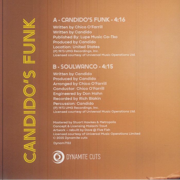 Candido – Candido's Funk / Soulwanco