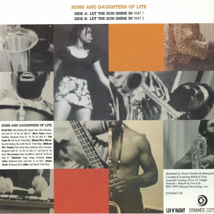 The Sons and Daughters of Lite - Let The Sun Shine: Part 1 & 2【近日入荷予定】
