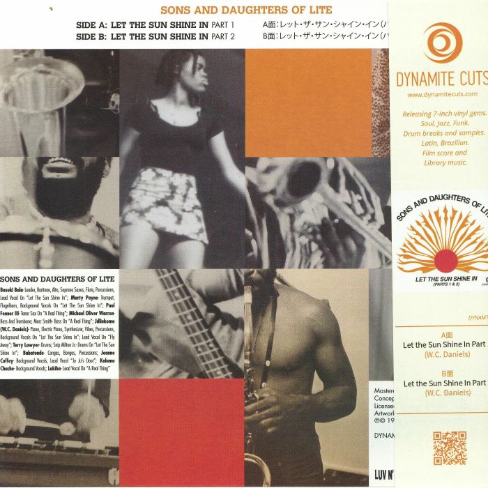 The Sons and Daughters of Lite - Let The Sun Shine: Part 1 & 2 (Japanese Version)【近日入荷予定】