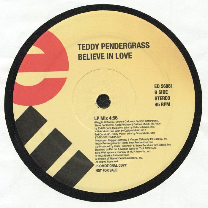 Teddy Pendergrass – Believe In Love