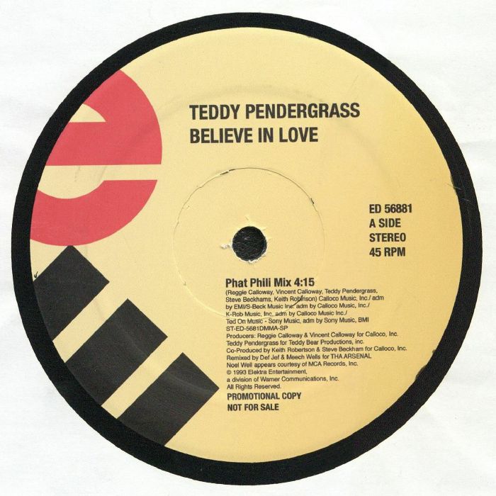 Teddy Pendergrass – Believe In Love