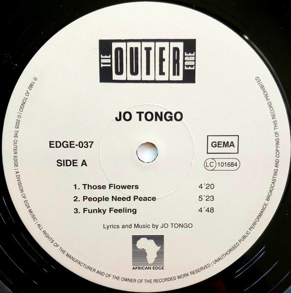 The Explosive Jo Tongo – Those Flowers