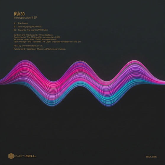 Vince Watson - Introspection II EP【近日入荷予定】