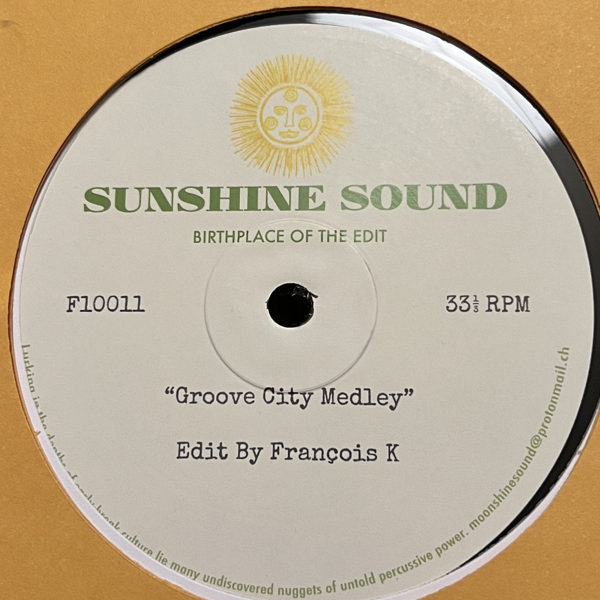Various – Erucu Medley / Groove City Medley - Edits by Francois K.
