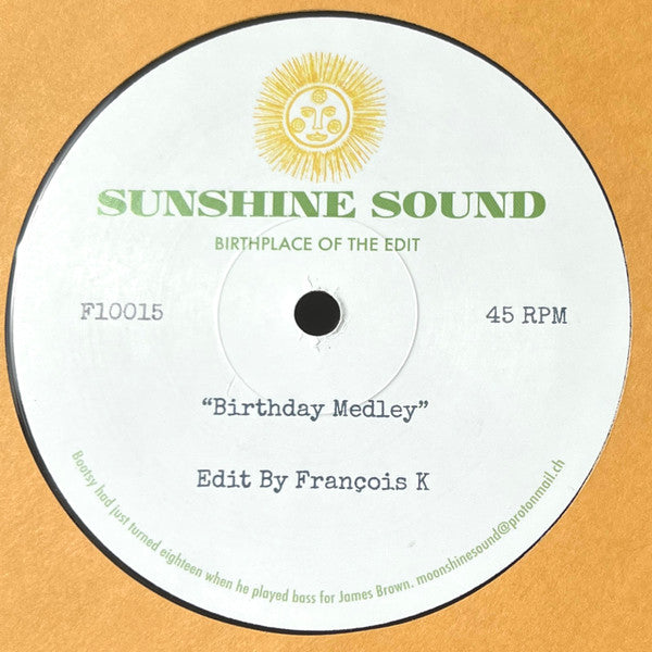 Various (Edits by Francois K.) – Birthday Medley / X Medley