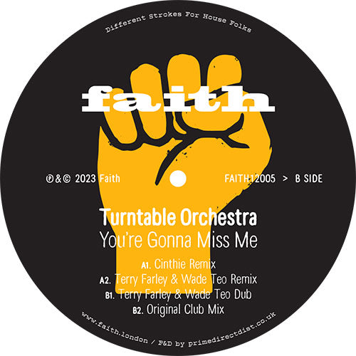 Turntable Orchestra – You're Gonna Miss Me