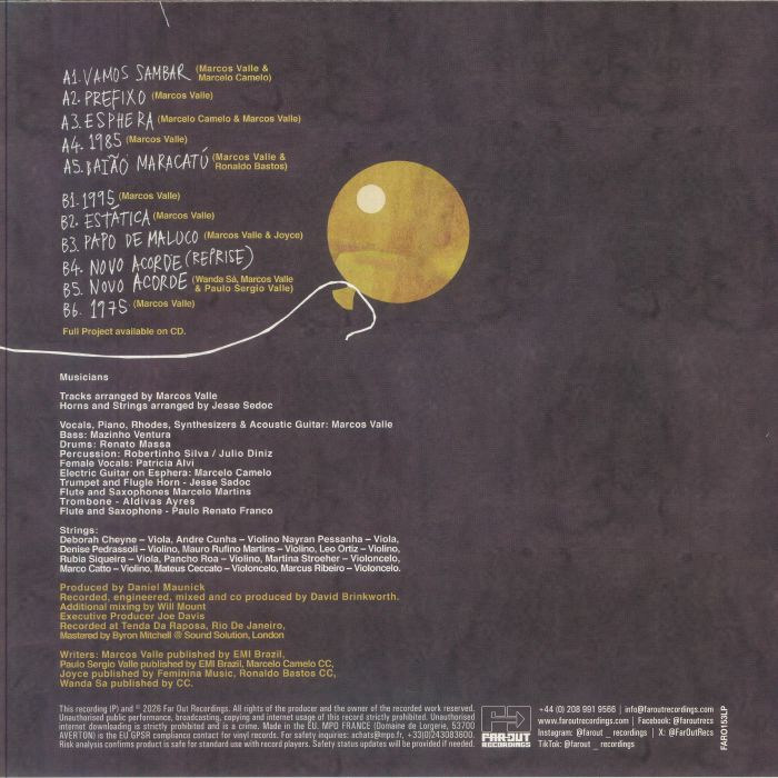 Marcos Valle - Estatica【近日入荷予定】