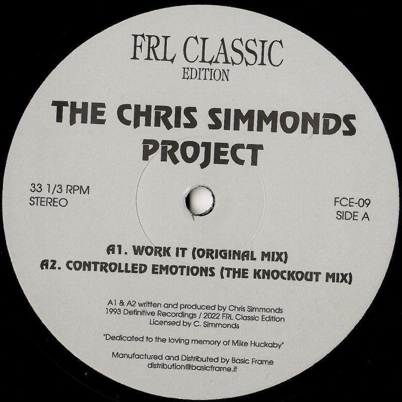 The Chris Simmonds Project - Work it