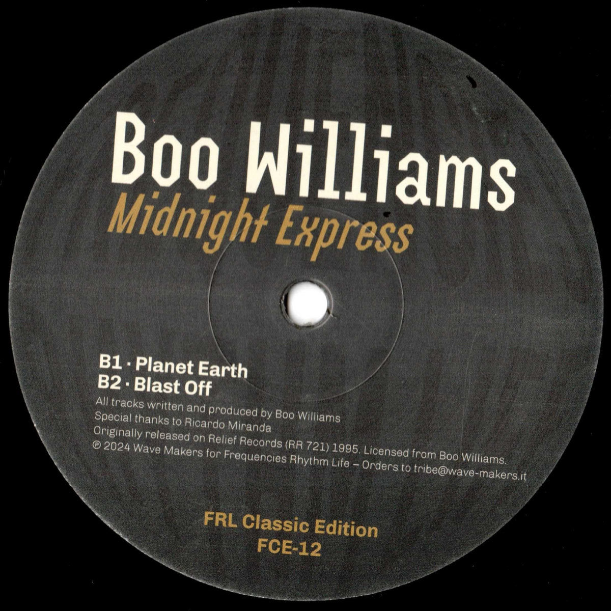 Boo Williams - Midnight Express