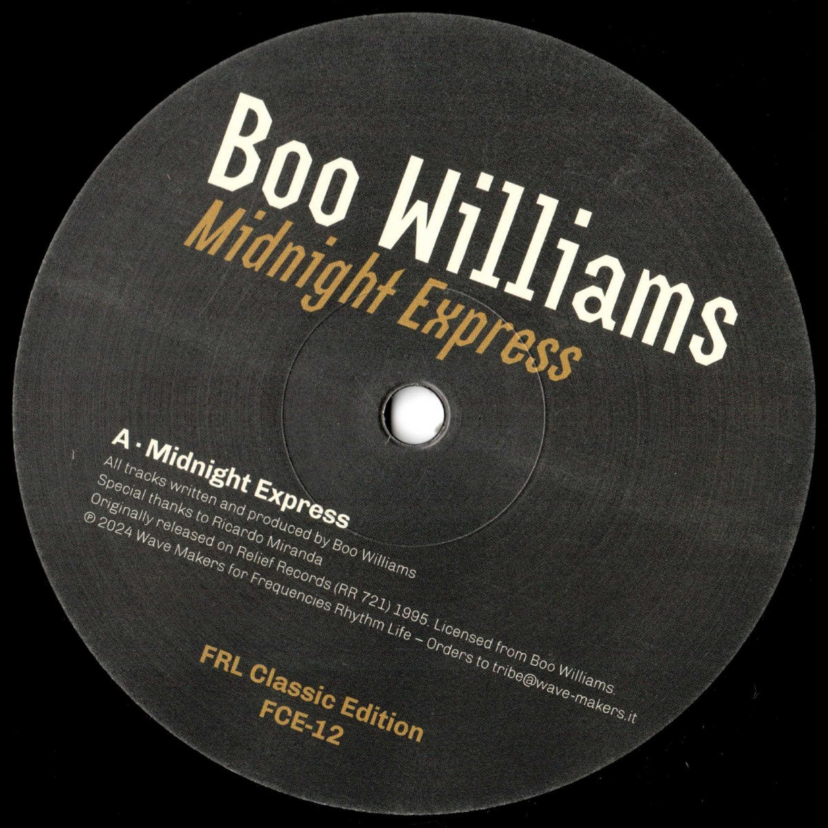 Boo Williams - Midnight Express