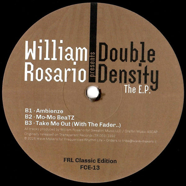 William Rosario presents Double Density - The E.P.