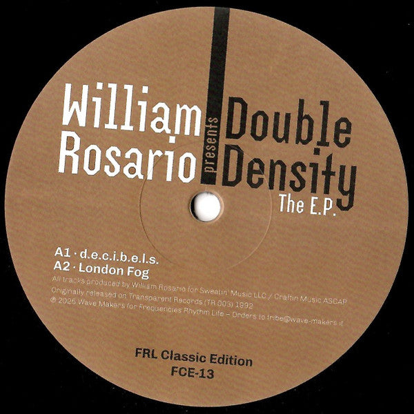 William Rosario presents Double Density - The E.P.