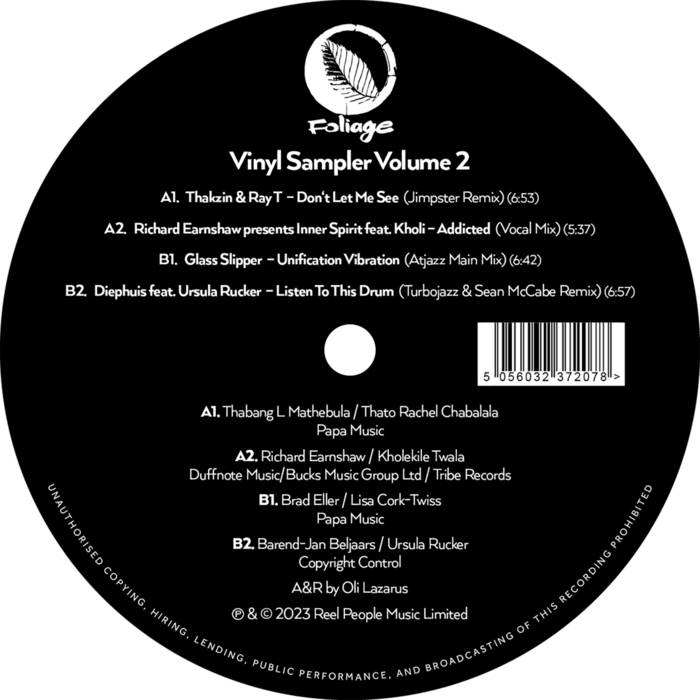 VA - Foliage Vinyl Sampler Volume 2