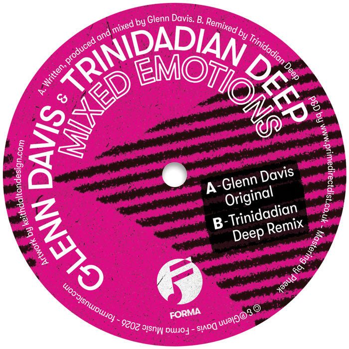 Glenn Davis - Mixed Emotions【近日入荷予定】