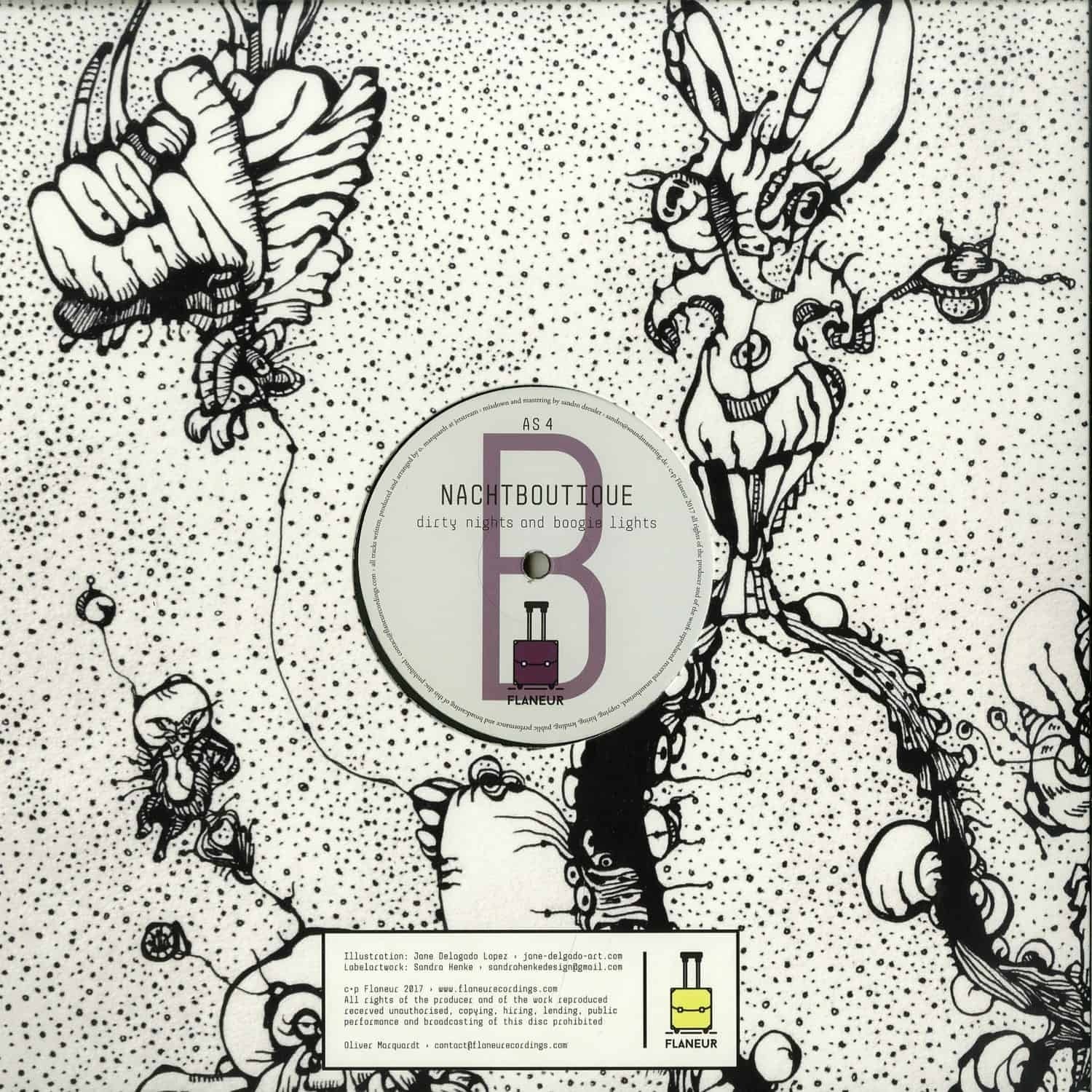 DJ Jauche - Nachtboutique : Dirty Nights & Boogie Lights Pt 4 (lim. Reissue)【近日入荷予定】