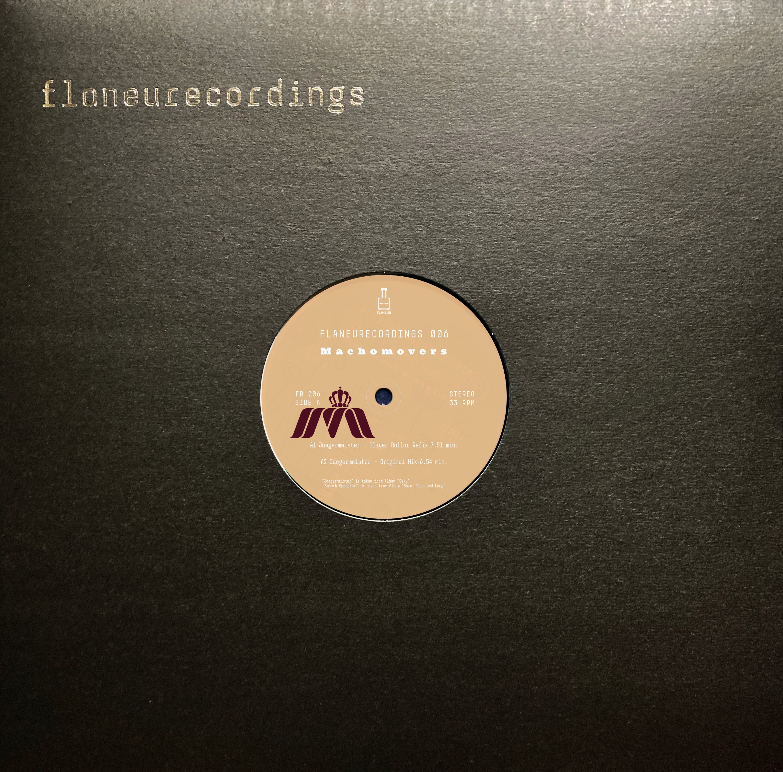 Machomovers - Jaegermeister (incl Oliver Dollar RMX)