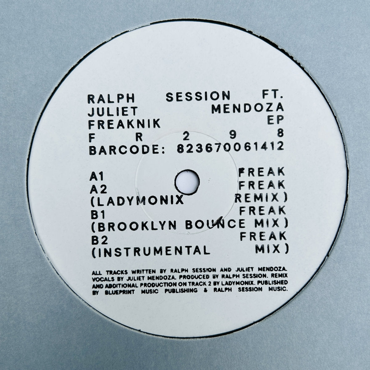 Ralph Session Ft. Juliet Mendoza – Freaknik EP