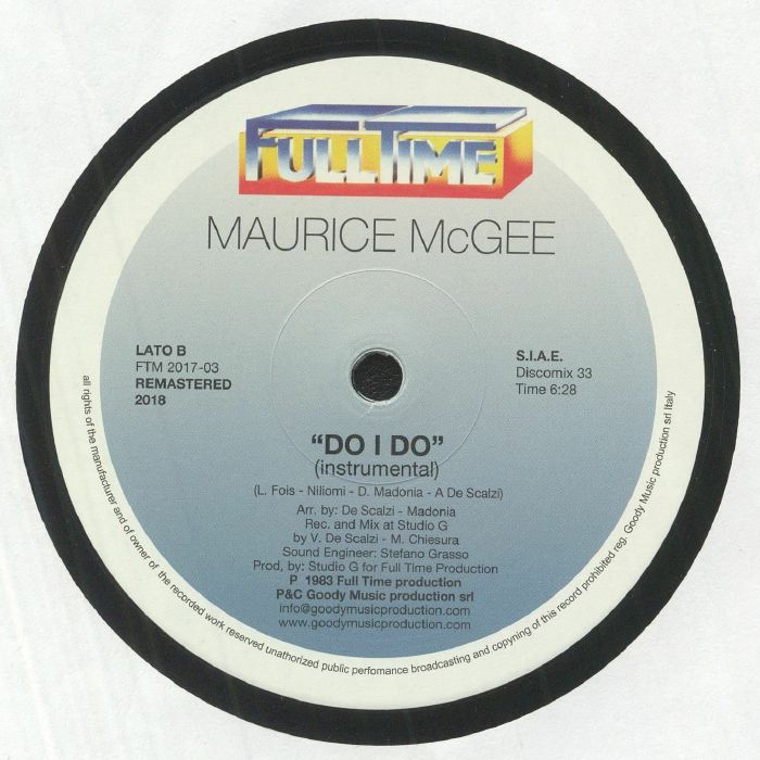 Maurice McGee – Do I Do