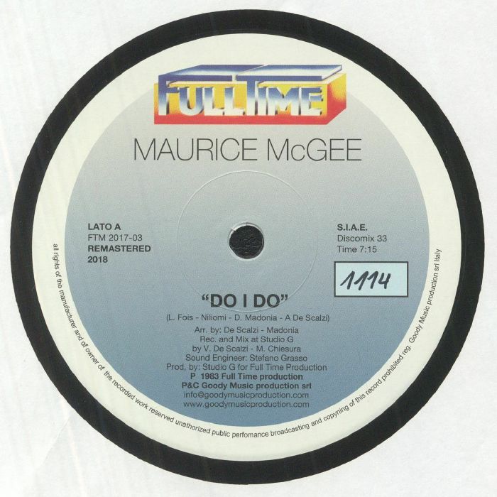 Maurice McGee – Do I Do