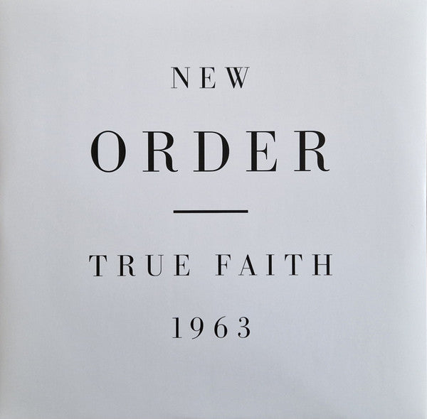 New Order – True Faith Remix