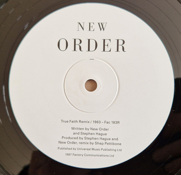 New Order – True Faith Remix