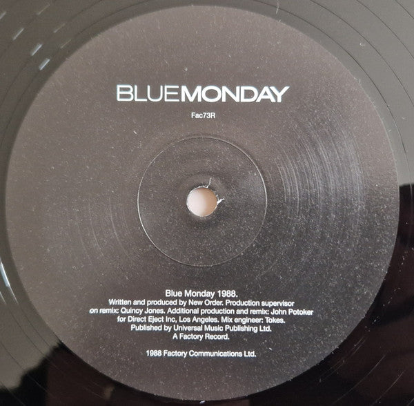 New Order – Blue Monday 1988