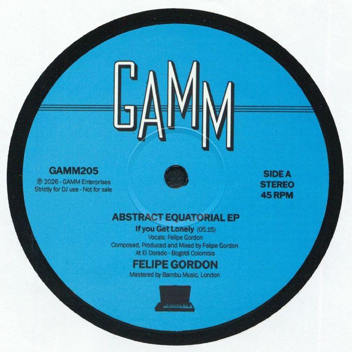 Felipe Gordon – Abstract Equatorial EP【近日入荷予定】