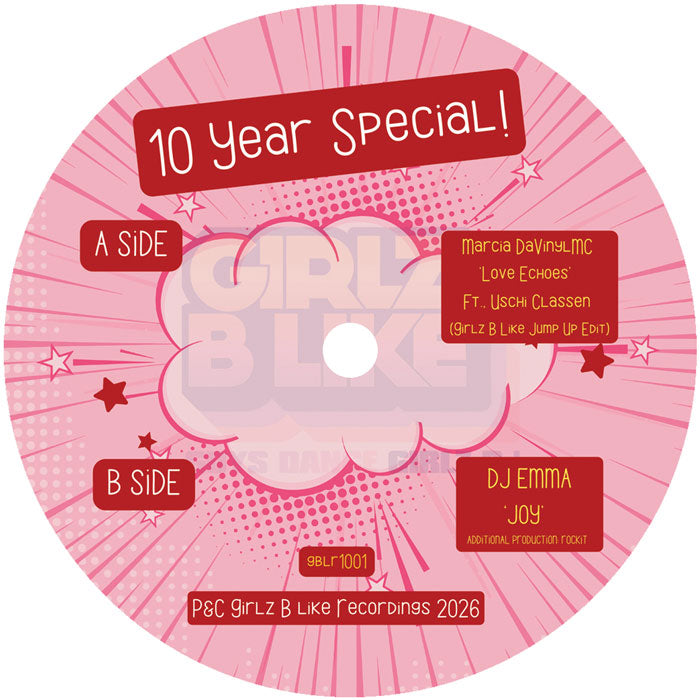 Marcia DaVinylMC / DJ Emma - Love Echoes / Joy【近日入荷予定】