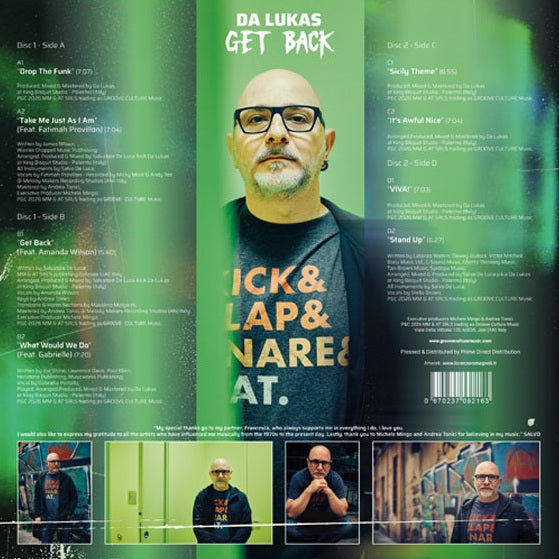 Da Lukas - Get Back【近日入荷予定】
