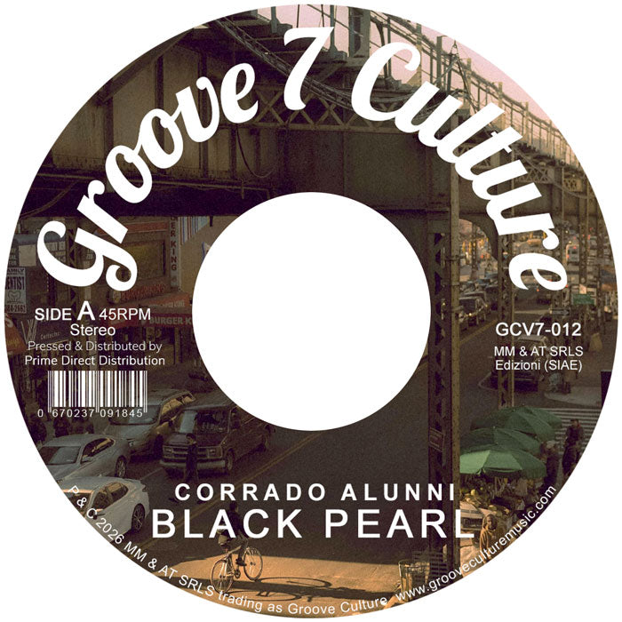 Corrado Alunni - Black Pearl / Turn It On【近日入荷予定】