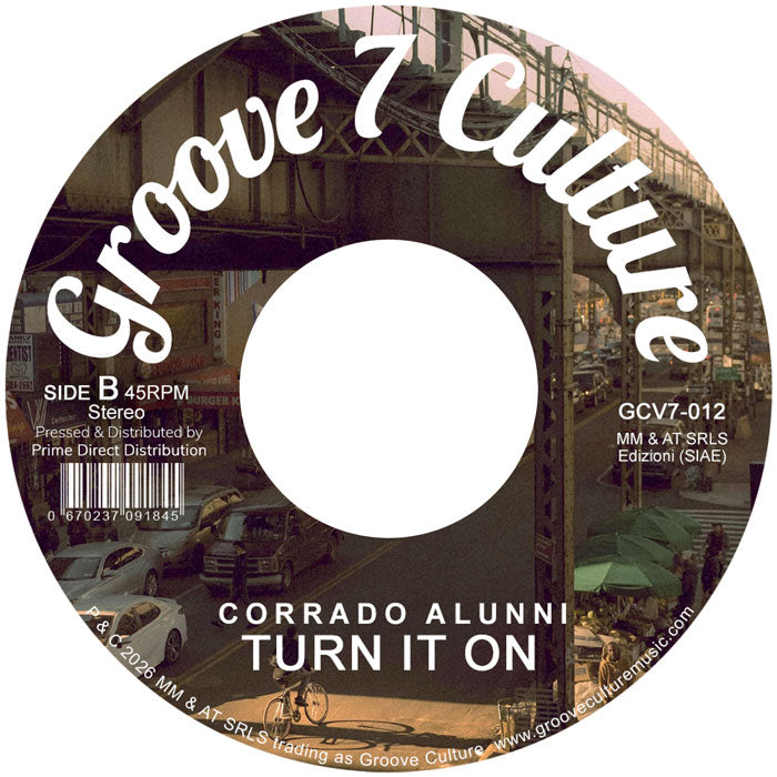 Corrado Alunni - Black Pearl / Turn It On【近日入荷予定】