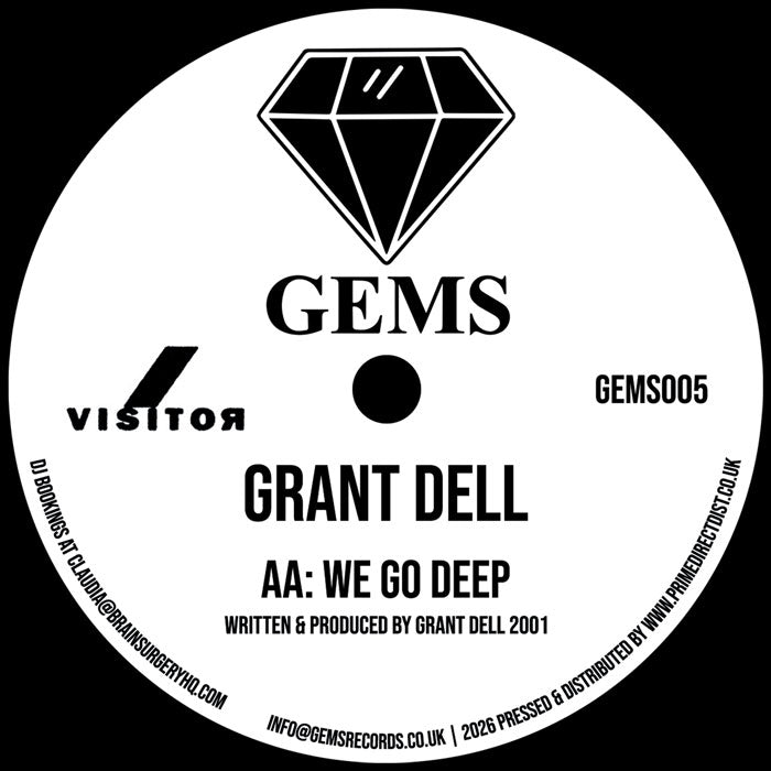 Grant Dell - Come On In / We Go deep【近日入荷予定】