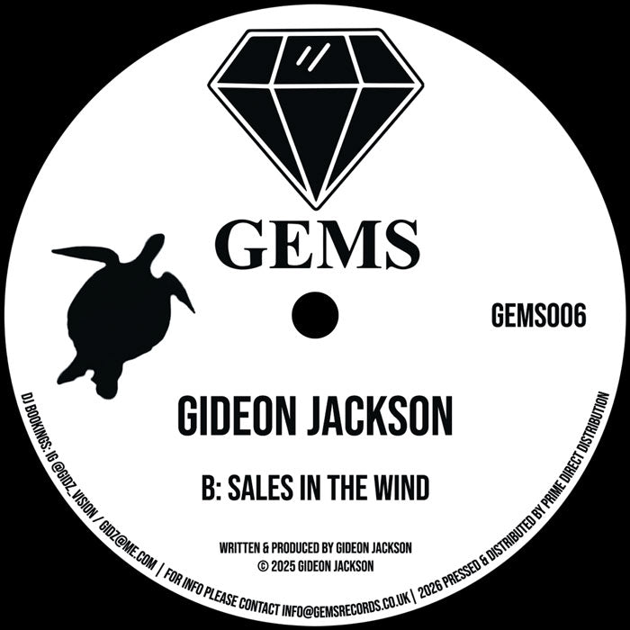 Gideon Jackson – Helpless / Sales In the Wind【近日入荷予定】