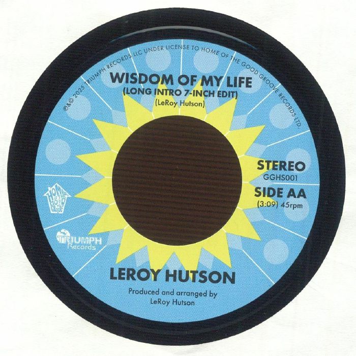 Leroy Hutson – Wisdom Of My Life
