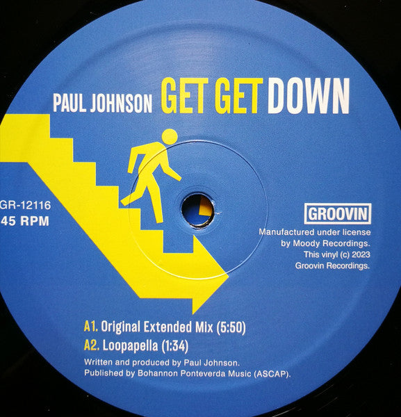 Paul Johnson – Get Get Down