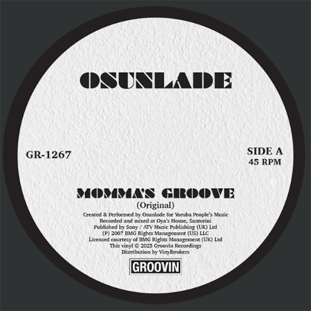 Osunlade – Momma's Groove